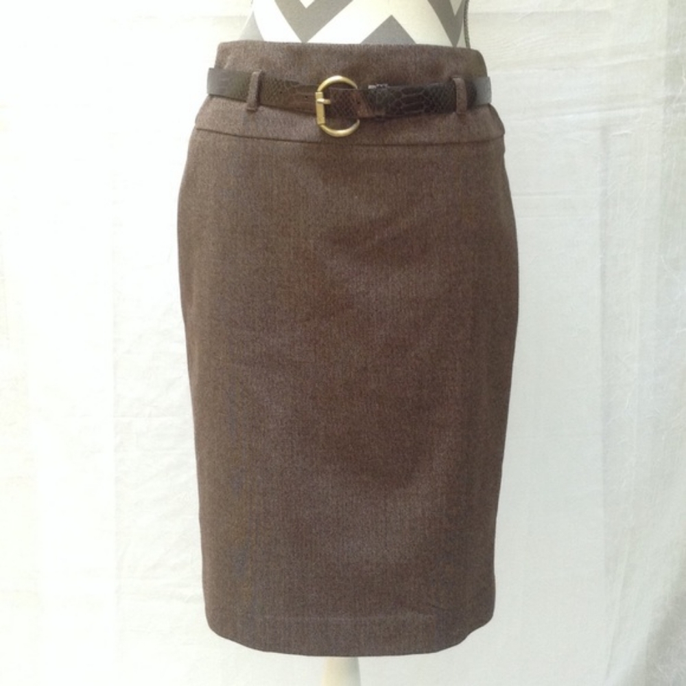 Apt. 9 Plus size Brown Pencil Skirt Size 16